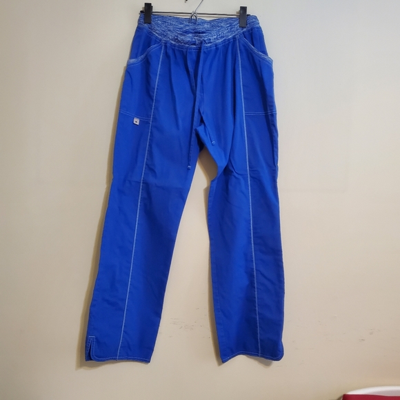 Women's royal blue scrub set size M - Picture 9 of 16